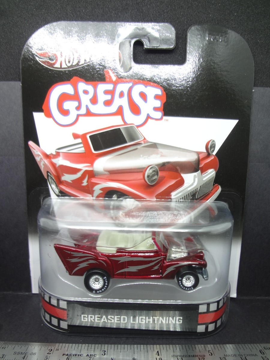 HW Hot Wheels Greased Lightning GREASE Retro Entertainment | eBay
