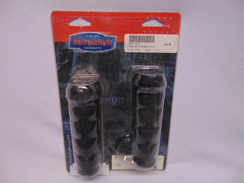 NIB Kuryakyn Grips ISO w/ Boss 8-11 FLT #630-0453 08 Chrome UP Elec Thrtl Harley