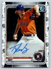 2020 Bowman Chrome Prospect Autographs #CPATI Tyler Ivey (ref 188206)