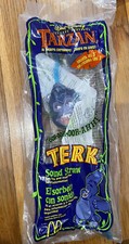 McDonalds Happy Meal Disney  s TARZAN MOVIE TERK Sound Straw 1999 NIP