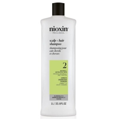 Nioxin System 2 Scalp & Hair Shampoo 1000ml
