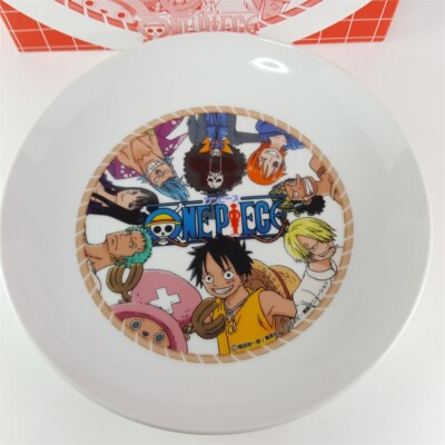 One Piece Ceramic Art Plate Luffy Nami Zoro Chopper Franky