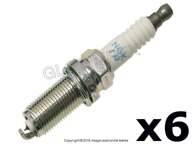 LAND ROVER LR2 2008-2012 Spark Plug Set of 6 NGK OEM  Warranty