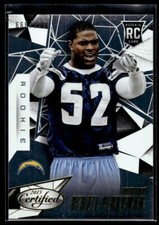 Denzel Perryman 2015 Panini Certified Mirror Blue RC /999 #138 Rookie Card