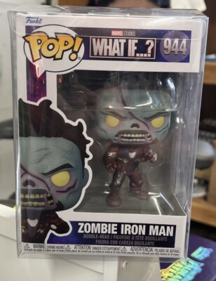 Funko Pop! Marvel - What If - Zombie Iron Man - Glow In The Dark - Marvel What If - Figura In Vinile Da Collezione - Idea Regalo - Merchandising Ufficiale - Foto 8