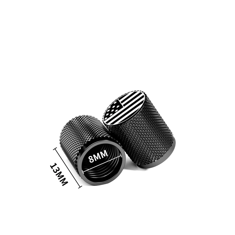 Tapas de válvula de aire de neumáticos de acero inoxidable mecanizadas CNC de precisión personalizadas STEEL HAWK Foto 4 de 4