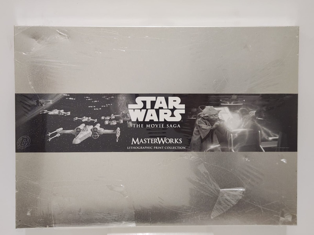 その他 STAR WARS  The Movie Saga Master Works Star Wars The Movie Saga Master Works Lithographic Print