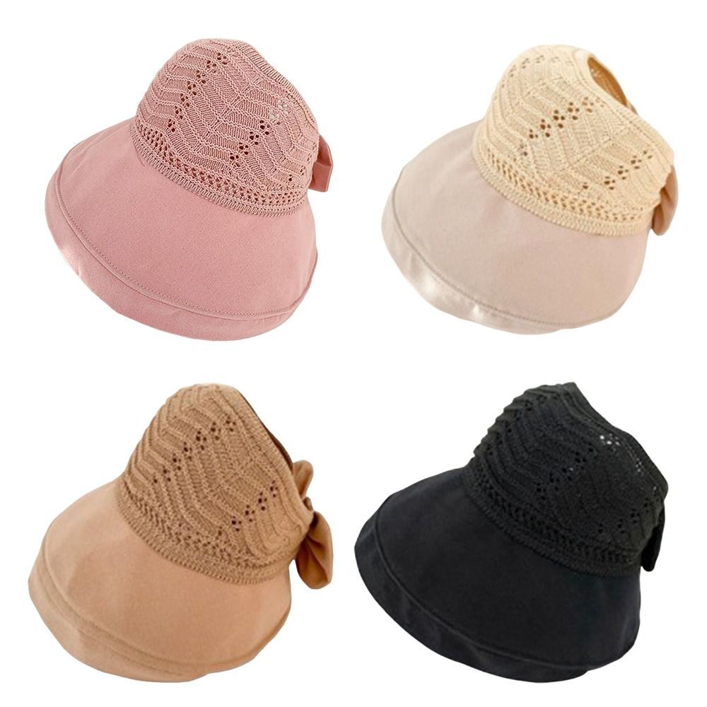 APL Cappelli da pesca Bowknot a maglia traspirante anti UV parasole cappelli unisex