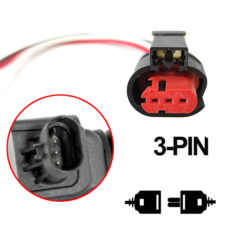 2 For Fiat Panda Punto Doblo 500L 500X Tipo Ignition Coil Harness Connector Plug - Image 4 of 4