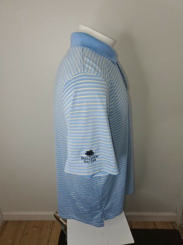 Under Armour Polo Golf Shirt Mens Large Bridlewood Golf Club Dallas Texas - Picture 9 of 11
