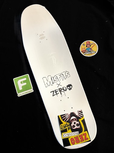 RARE Jamie Thomas Fiend Skull Misfits Zero Skateboard Deck Limited Edition - Picture 8 of 10