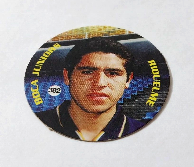 Juan Roman Riquelme RC Rookie Disc Boca Juniors 1998 Ultra Figus