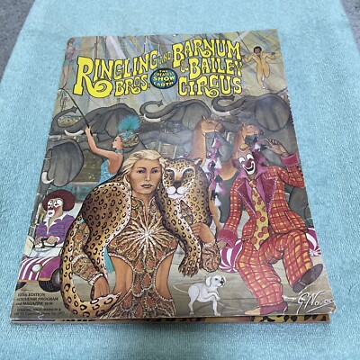 Ringling Brothers Barnum & Bailey Circus magazine 1977 Good Shape