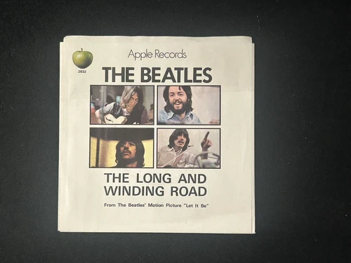 THE BEATLES The Long & Winding Road-For You Blue 45/Picture Sleeve Apple 2832