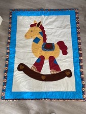 Handmade Lap Quilt Child Blanket 48 x37.5