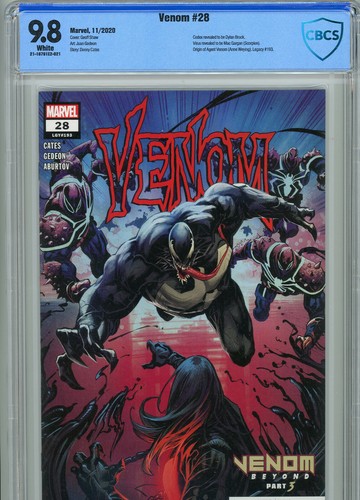 Venom #28 (2020) | 9.8 NM/MT | CODEX Revealed as Dylan Brock | Virus Revealed