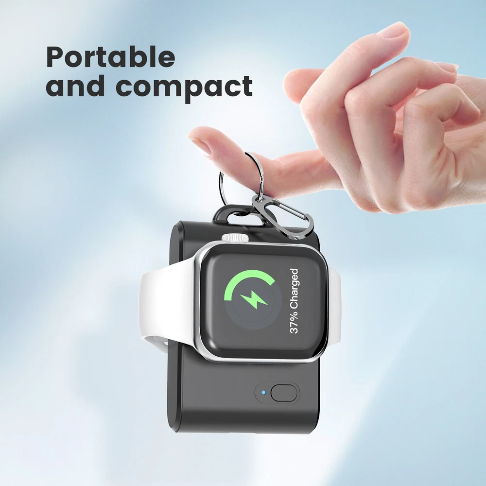 Power Bank for Apple Watch Magnetic Travel Smart iWatch Charger Universal