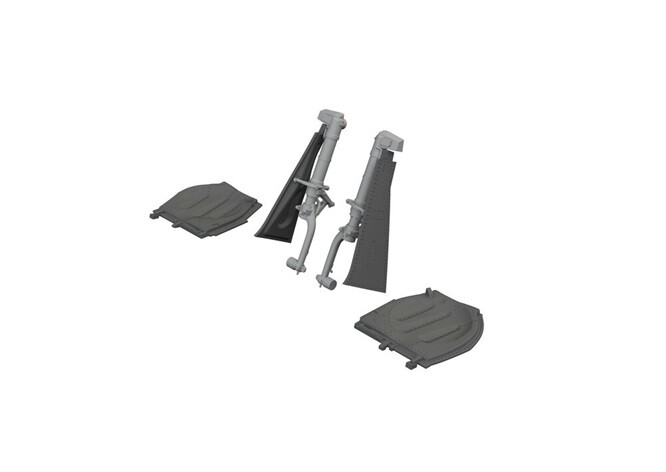 Eduard Accessories 672384 - 1:72 P-51D Undercarriage Legs Print Eduard - New