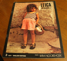 Leica Fotografie 3  1974  English Edition  Wim Noordhoek Cover