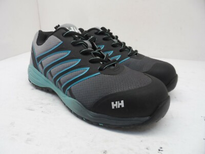 HELLY HANSEN Women's Adel Aluminum Toe CP Safety Shoes Black/Blue Size 8M