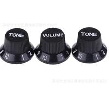 Guitars Strat Control Knob 1-Volume 2-Tone For Fender Stratocaster