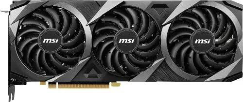 MSI GeForce RTX 3080 VENTUS 3X PLUS 12G OC LHR Graphics Board VD8008 Black