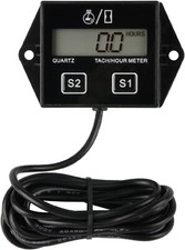 24 Stroke Self Powered Tach Hour Meter Service Timer For Snowmobile Mower Atv