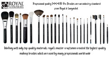 Royal & Langnickel Silk Pro Makeup Brushes-Powder,Blush, Foundation (Full Range)