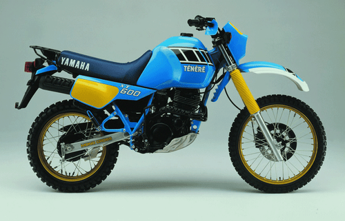XT 600 TENERE 1983 TYPE 34L YAMAHA KIT D'EMBLÈMES COMPATIBLE/ DECAL/AUFKLEBER - Imagen 3 de 6