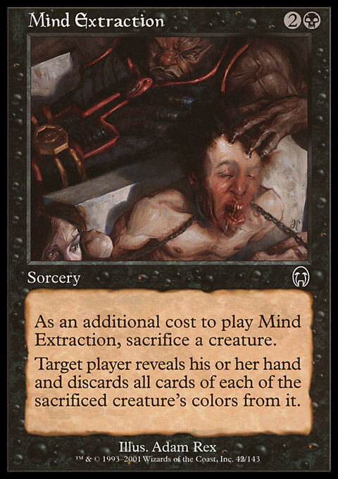 Magic the Gathering MTG Mind Extraction (42) Apocalypse   LP