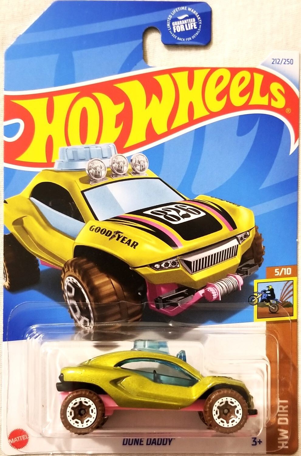 Hot Wheels - 2024 HW Dirt 5/10 Dune Daddy 212/250 (BBHTB28)