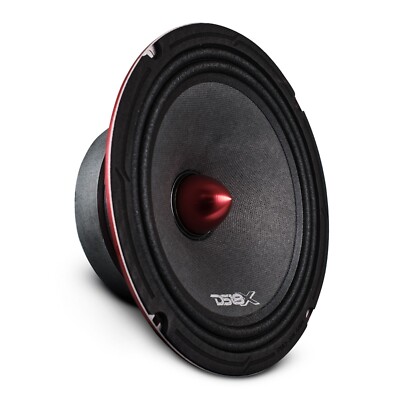 DS18 PRO-X8.4BM 8'' Car Speaker with Bullet Mid-Range Loudspeaker 550 Watts 4-Ohm
