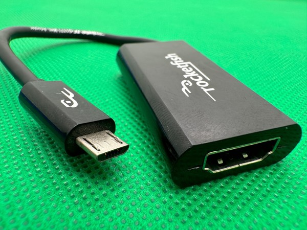 Cable adaptador MHL Micro USB macho a HDMI hembra para teléfono inteligente y tableta Android