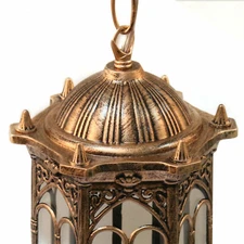 Outdoor Ceiling Pendant Light Fixture for Porch Hanging Lantern Light Exterior