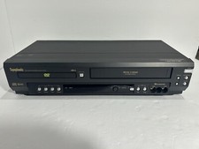 Symphonic WF803 VCR DVD Combo TESTED WORKING 4 Head HQ