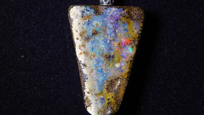 Boulder Opal Anhänger aus Opalton, Australien  41,0 Carat,  AB 14
