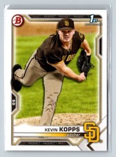 2021 Bowman Draft #BD-7 Kevin Kopps NM