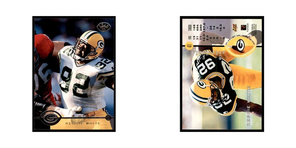 1996 Leaf Reggie White Panthers #41 - Image 3 of 3