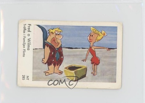 1963 Dutch Gum Star NT Set Fred Flintstone Wilma o #NT285 f5h - Picture 1 of 3