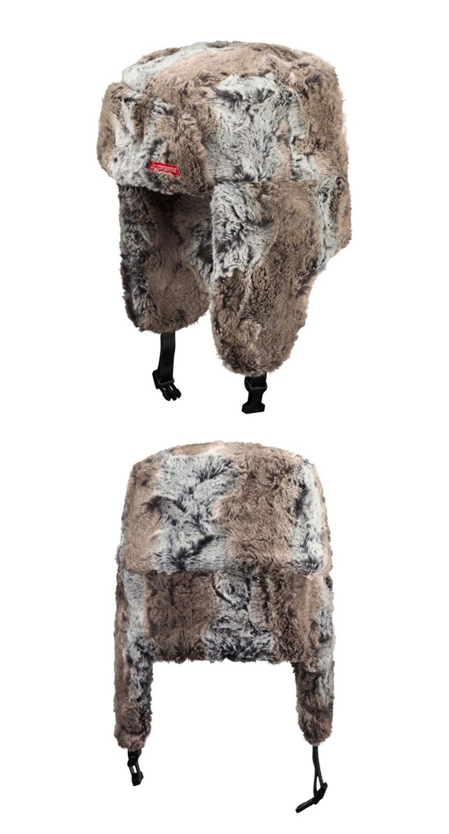 Supreme Ushanka Hat Fall/Winter 2024 FW24 Grey Small/ Medium