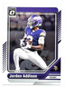 JORDAN ADDISON Minnesota Vikings 2024 Panini Donruss Optic Football Card #129
