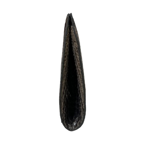 $2150 Nancy Gonzalez Gray Rose Gold Python Handbag Clutch - Picture 3 of 12