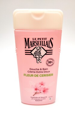 Duschgel Le Petit Marseillais Kirschblüte Duft aus Frankreich 650ml Duschcreme !