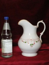 C.T. Tielsch Altwasser Porzellan 19.Jhdt. seltener großer Krug Spätbiedermeier