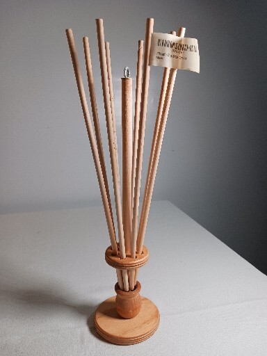 Wooden Baby Bottle Dryer & Plastic Bag Rack 