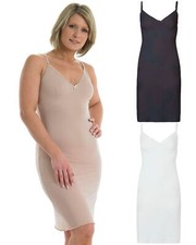 Gaspé Microfibre Full Slip Ladies 36'' Opera Top Strappy Petticoat Chemise Dress