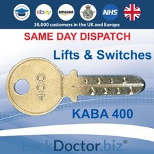 DORMA KABA 400 Key for Utility Switches & Schindler Lifts & Escalators FREE POST
