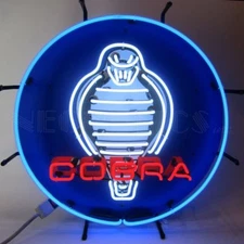 Ford Cobroa Neon Sign Shelby 5COBRB w/ FREE Shipping 