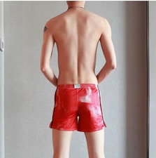 Zonbailon Men's Underwear Mesh Casual Breathable Home Pants Beach