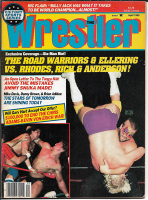 The Wrestler Magazine April 1985 The Road Warriors EX | eBay